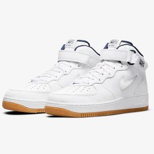 Nike Air Force 1 Mid Jewel QS 'NYC - Yankees' DH5622-100 size 14